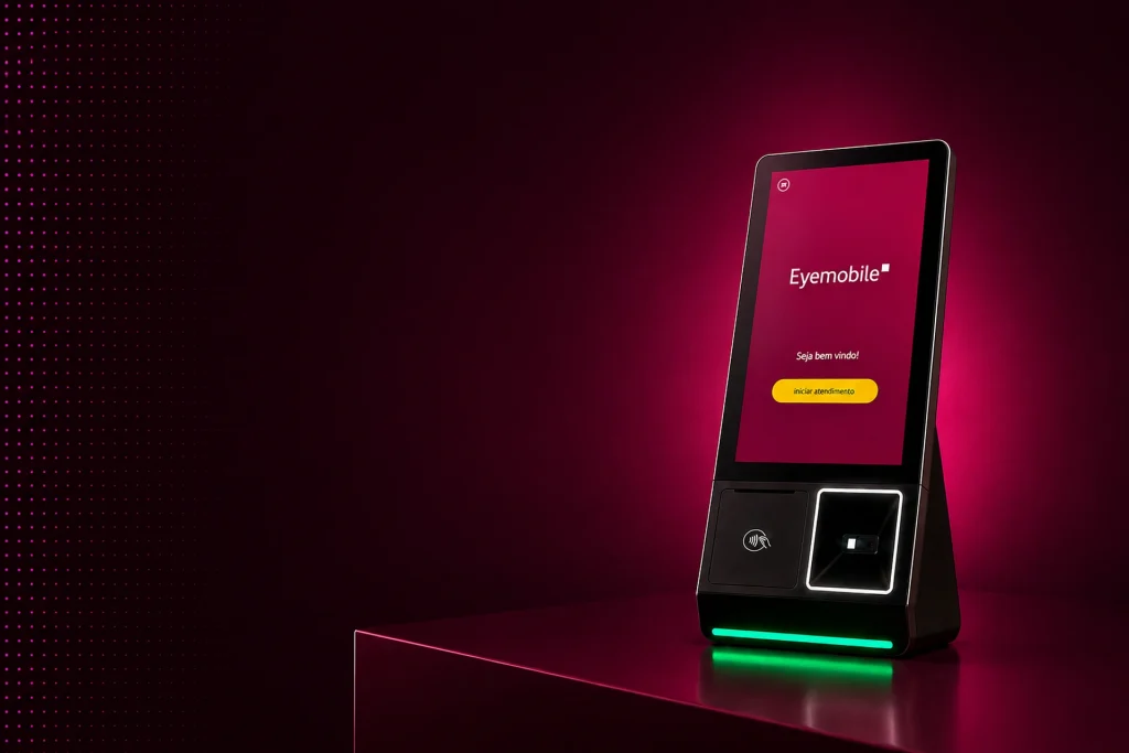 Totem de autoatendimento da Eyemobile: venda com autonomia!